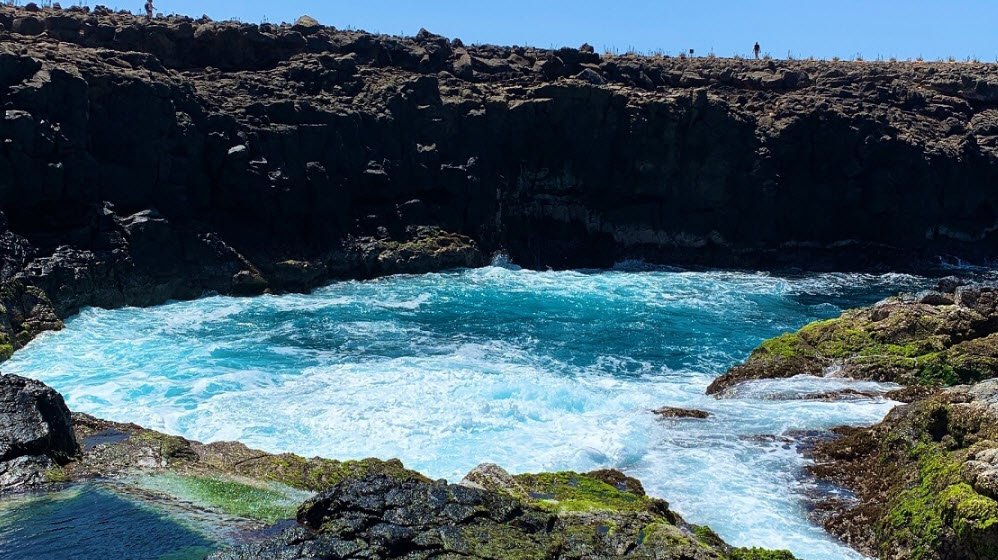 Buracona (Blue Eye), Sal Island, Cabo Verde